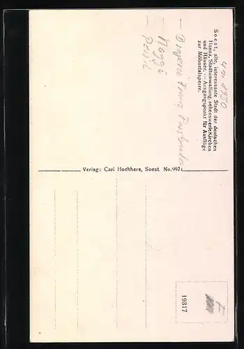 AK Soest, Freiligrath-Haus