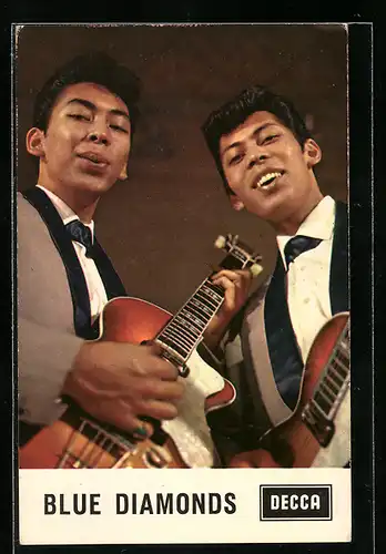 AK Band The Blue Diamonds mit Gitarren