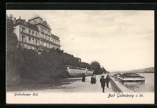 AK Bad Godesberg a. Rh., Hotel Godesberger Hof