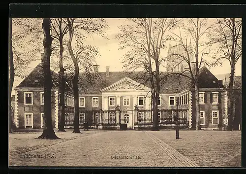 AK Münster i. W., Bischöflicher Hof