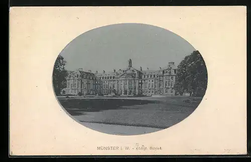 AK Münster i. W., Königliches Schloss
