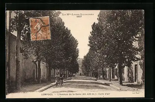 AK Lempdes, L`Avenue de la Gare