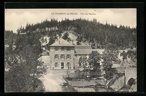 AK Le Chambon-de-Tence, Villa des Roches