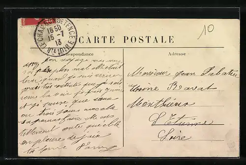 AK Le Chambon-de-Tence, Le Barrage et la Filature