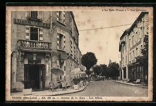 AK Tence, Avenue de la Gare-Les Hotels