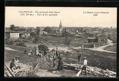 AK Valprivas, Vue gènèrale Sud-Ouest