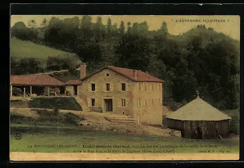 AK La Souchère-les-Bains, Etablissement thermal