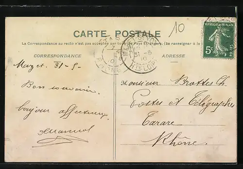 AK Mazet-St-Voy, Vue generale et Pic de Lisieux