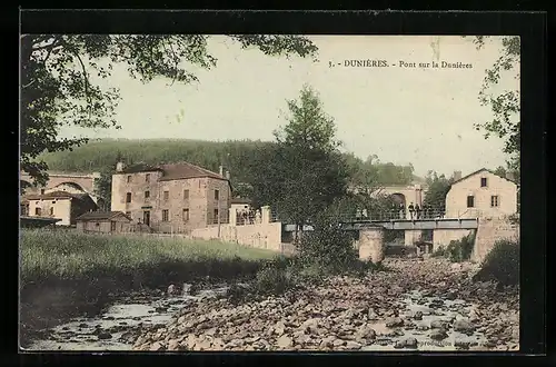 AK Dunières, Pont sur la Dunières