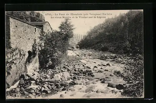 AK Lignon, Le vieux Moulin et le Viadux