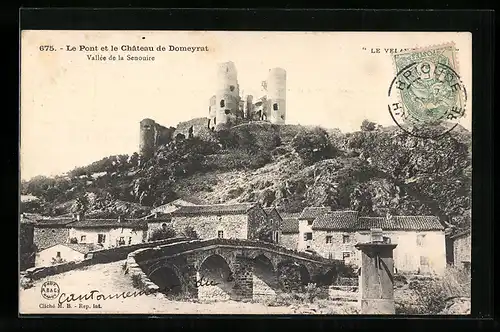 AK Domeyrat, Le Pont et le Chateau-Vallèe de la Senouire