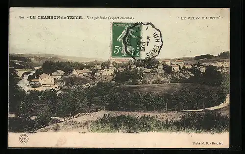 AK Le Chambon-de-Tence, Vue Gènèrale