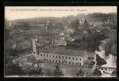 AK Le Chambon-de-Tence, Station estivale très estimèe - Vue gènèrale