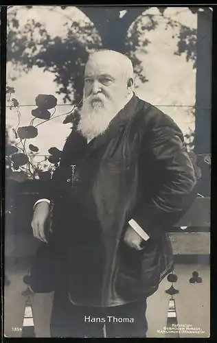 AK Porträt des Malers Hans Thoma