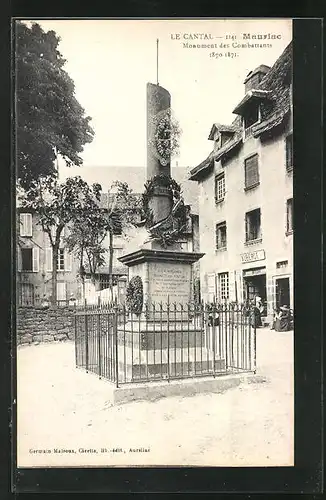 AK Mauriax, Monument des Combattants