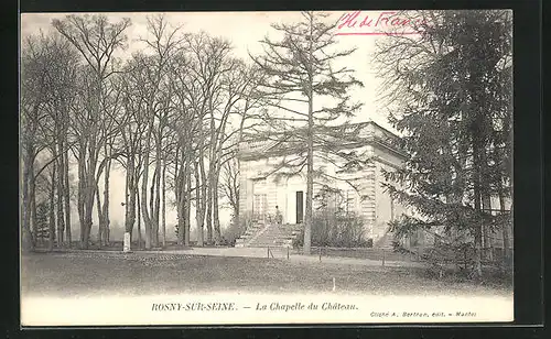 AK Rosny-Sur-Seine, La Chapelle du Chateau