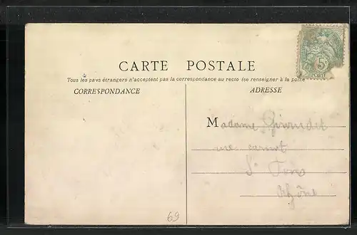 AK Beaujeu, Vue Generale