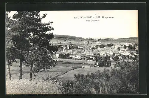 AK Haute-Loire, Graponne, Vue Generale