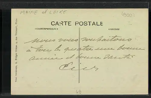 AK Vihiers, Martigne-Briand, Vue Generale