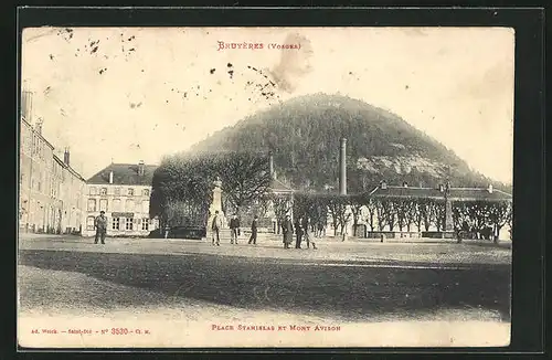 AK Bruyéres, Place Stanislas et Mont Avison