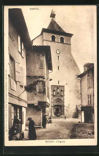 AK Maurs, L`Eglise, Ansicht der Kirche