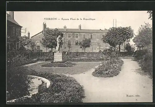 AK Vierzon, Square Place de la République