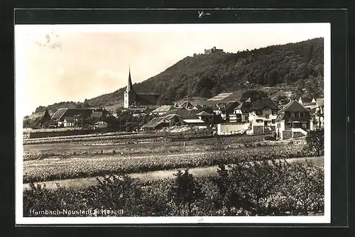 AK Hambach-Neustadt a. Haardt, Totalansicht