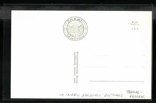 AK Insel Mainau, Gasthaus Torkel-Keller