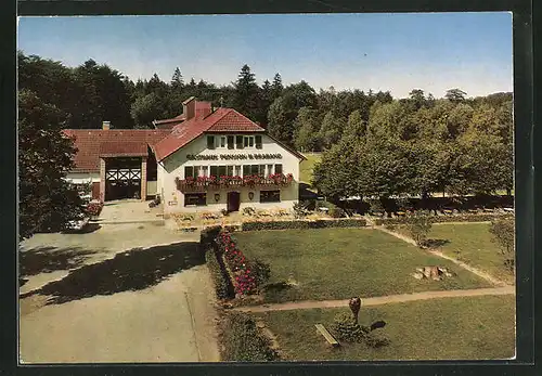 AK Johanniskreuz, Hotel-Gasthaus Johanniskreuz, Totalansicht