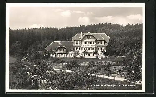 AK Hallwangen, Hotel Kurhaus Waldeck
