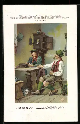 AK Doxa macht Kaffee fein!, Schlag ein!, Am Küchentisch