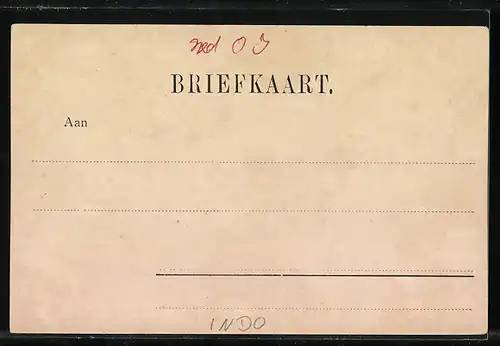 Passepartout-AK Makassar, Javabank, Passersraat, Strand Landsyde