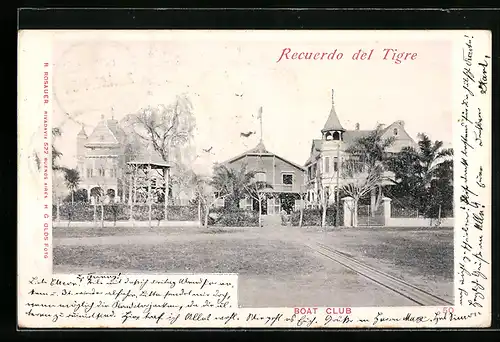 AK Tigre, Boat Club mit Strasse