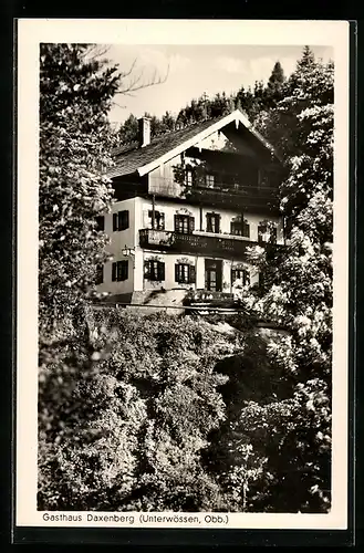 AK Unterwössen /Obb., Gasthaus Daxenberg