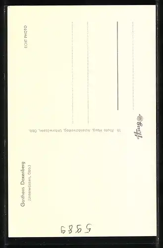 AK Unterwössen /Obb., Gasthaus Daxenberg