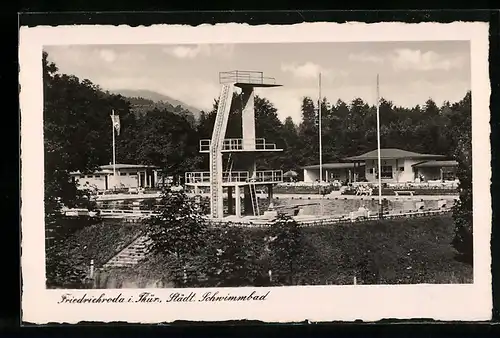 AK Friedrichroda, Städtisches Schwimmbad