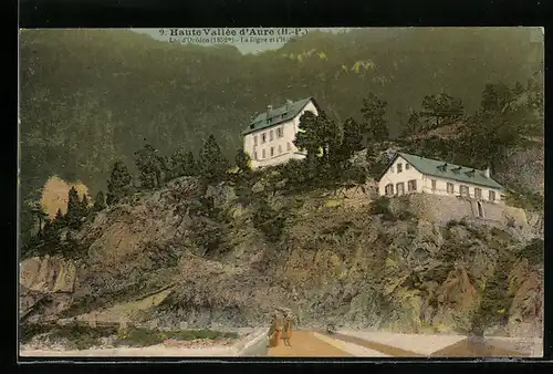 AK Lac d`Orédon, La Digue et l`Hotel