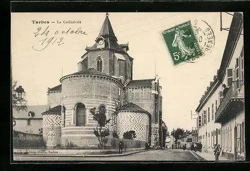 AK Tarbes, La Cathedrale