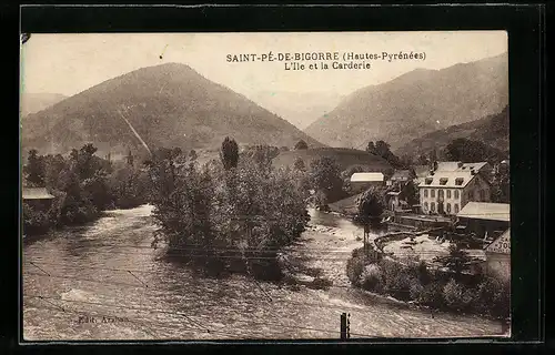AK Saint-Pe-de-Bigorre, L`Ile et la Carderie