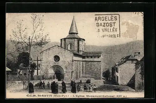 AK St-Savin, L`Eglise, Monument National XIe siècle