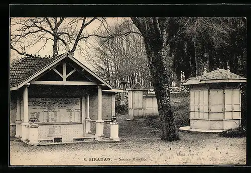 AK Siradan, Source Minerale