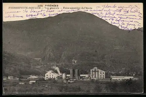AK Pierrefitte-Soulom, Vue generale, Usine nitratiere de l`Azote