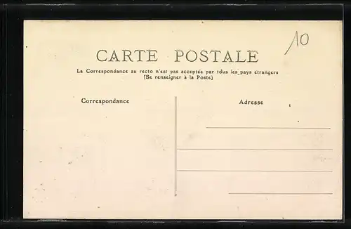 AK Campan, Place de la Fontaine