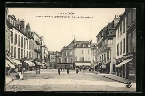 AK Bagnères-de-Bigorre, Place de Strasbourg