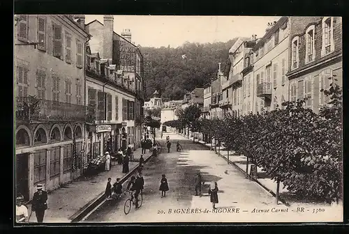 AK Bagnères-de-Bigorre, Avenue Carnot