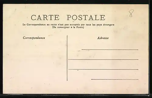 AK Barèges, Le Porche de l`Eglise