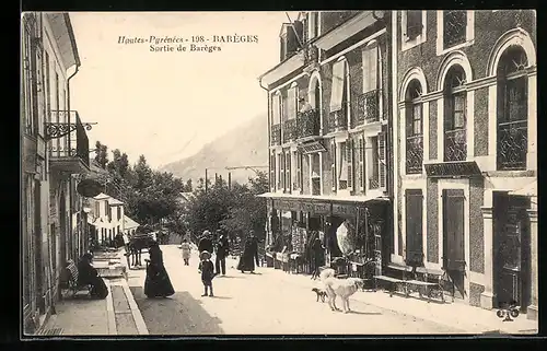 AK Baréges, la Sortie