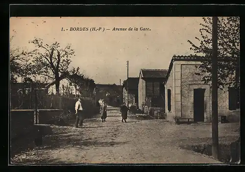 AK Bordes, Avenue de la Gare