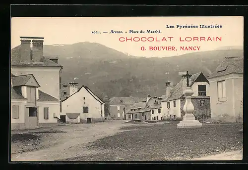 AK Arrens, Place du Marche