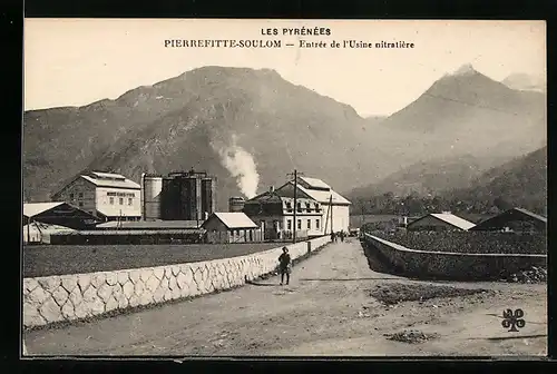 AK Pierrefitte-Soulom, Entree de l`Usine nitratiere